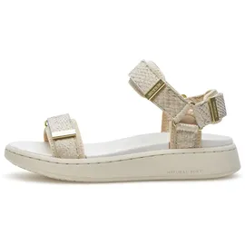 Woden Line Fish Damen Ivory 38