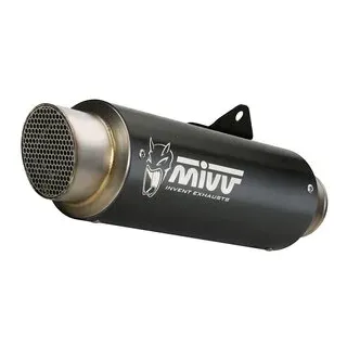 MIVV Gp Pro Auspuffsystem mit EG-BE Carbon/Titan/Black Steel