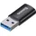 Baseus Ingenuity Series Mini OTG Adapter USB-A auf USB-C Adapter, Schwarz