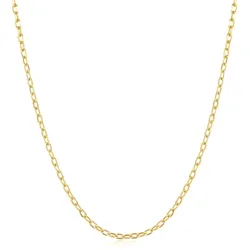 ANIA HAIE - NECKLACE - Retangled Link Chain - gold