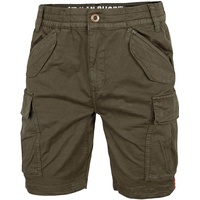 Alpha Industries Airman Shorts (Sale) dark oliv, Größe 33