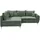 ed exciting design Ecksofa CALANDA grün