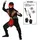 Widmann Kombat Ninja Kostüm Kinder 158