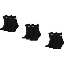 Puma Short Crew Sportsocken 9-Pack schwarz - 39-42