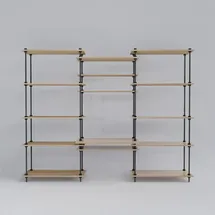 ar shelving Deco Set 185 x 235 x 35/52 5 cm