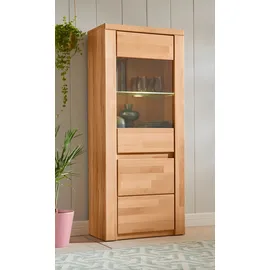 OTTO home Vitrine Burani 60 x 35 x 145 cm Beige