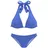 LASCANA Triangel-Bikini Damen Blau 40 Cup A/B