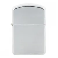 Max Fuchs MFH Benzin Sturmfeuerzeug Chrom poliert, unbefüllt