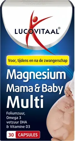 Lucovitaal Magnesium Mama Und Baby Multi 30 Kapseln