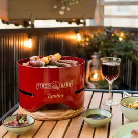 Feuerhand Tischgrill Tamber ruby red