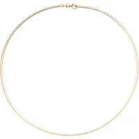 Halsreif JOBO Halsketten Gr. Gelbgold 333, Länge: 42 cm, goldfarben (gelbgold 333) Damen Halsketten 333 Gold 42 cm 2 mm