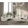 JVMöbel Wohnzimmer 2x 3-Sitzer Sofas Luxuriöse weiß Polster Couchen Sitzmöbel
