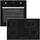 Vestel h|tech Backofen-Set + Glaskeramikkochfeld