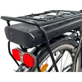 Llobe Shopper City E-Bike 26" schwarz