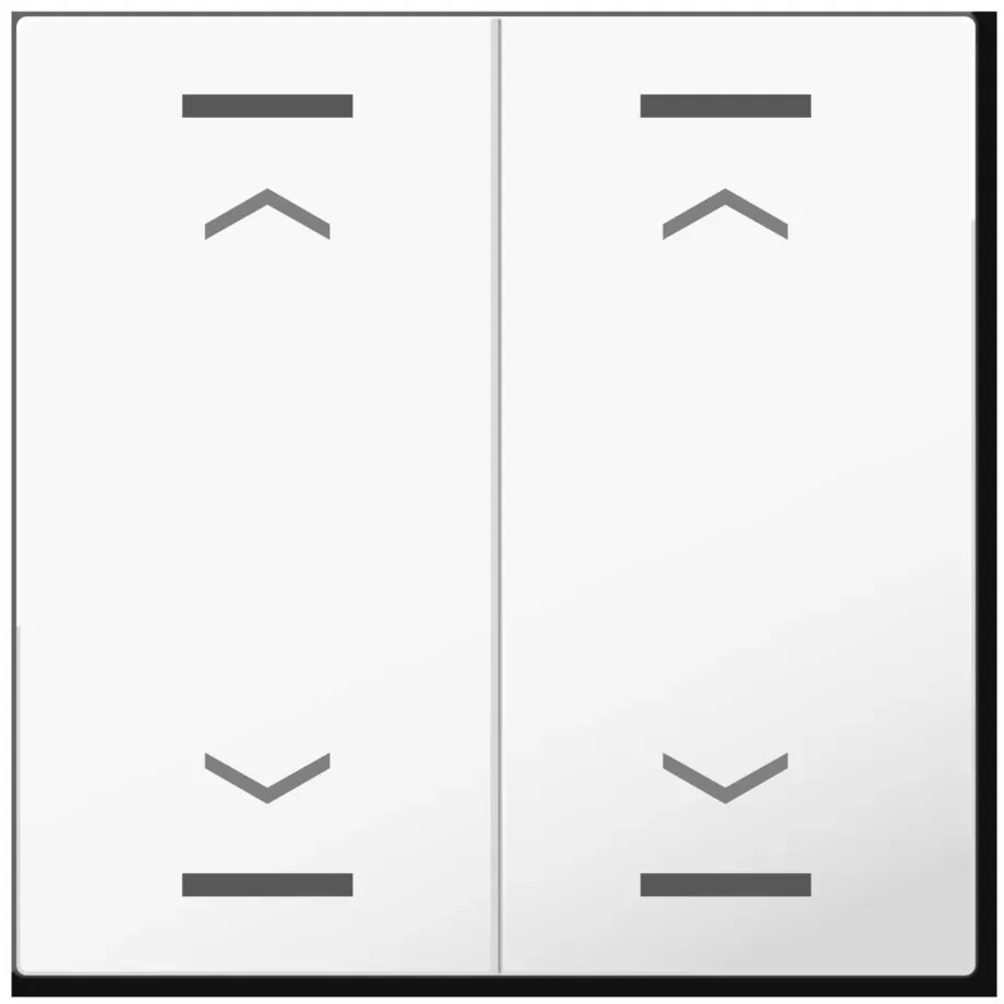 MDT technologies MDT Wippe KNXTasterLight55 BE-TAL55W202.A1