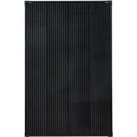 EnjoySolar enjoy solar® Monokristallines Solarmodul 150W 12V (Schwarze Rahmen)