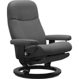 Stressless Stressless® Relaxsessel »Garda«, verstellbar, optional 2-motorisch, Größe M & L, Gestell Schwarz, grau