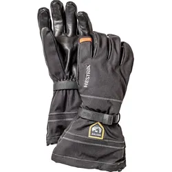 Hestra Army Leather Blizzard - 5 Finger black/light brown (100720) 9