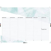 Schreibtischunterlage grün Papier 60,0 x 42,0 cm, 40 Blatt