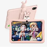 DOOGEE U9 Kinder Tablet, Android 14 64GB ROM (1TB TF) Tablet (10.1", 64 GB, Android 13, WIFI, 5060mAh Akku, 9,9 mm Dicke, WiFi 6, BT 5.0, Widevine L1) rosa