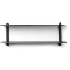 Gejst Nivo Wandregal 25 x 0 x 0 cm Schwarz