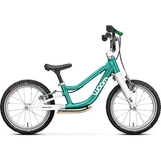 woom GO 1 Plus 14 Zoll metallic turquoise