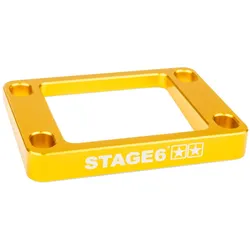 Membranblockspacer 5° Neigung AM6 / Derbi Stage6 Gelb