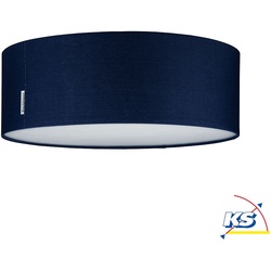 Paulmann Deckenleuchte MARI, Ø 38cm, mit Stoffschirm, 2x E27 max. 20W, Blau PAUL-70951