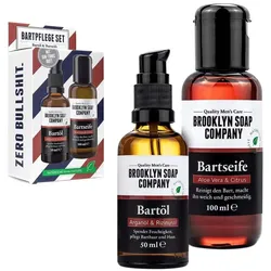 Brooklyn Soap Bart Set Small - Bartöl & Bartseife 