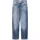 Cartoon Used Look-Jeans mit Waschung blau