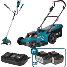 Könner & Söhnen KS 43LM-BCT40V-SET inkl. 2 x 4,0 Ah