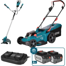 Könner & Söhnen KS 43LM-BCT40V-SET inkl. 2 x 4,0 Ah
