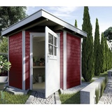 Weka Gartenhaus 229 2,09 x 2,05 m schwedenrot