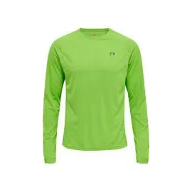 New Line Core Laufshirt langarm green flash S