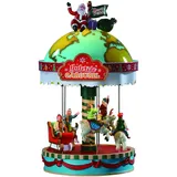 Lemax Yuletide Carousel Beleuchtet mehrfarbig