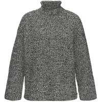 Buffalo Stehkragenpullover Damen schwarz-weiß Gr.32/34