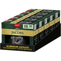 Jacobs Espresso Ristretto Kaffeekapseln 5 x 40 St.