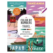 Search Press Ltd Color by Numbers: Travel