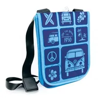 VW Collection VW T1 Schultertasche klein, Neopren, blau