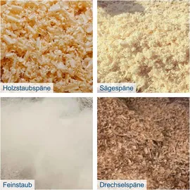 SCHEPPACH Absauganlage DC500 75L 5xSpänesack 1Filtersack 1flex. Absaugadapter