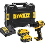 DeWalt DCD709P2T inkl. 2 x 5,0 Ah + Ladegerät + T STAK-Box