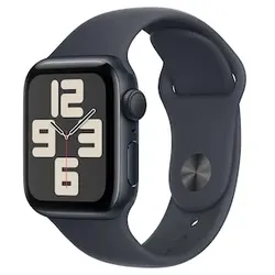 Apple Watch SE GPS 40mm Alu Mitternacht Sportarmband Mitternacht - S/M