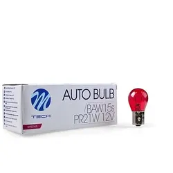 Glühlampe M-TECH PR21W BAW15s 21W RED 12V