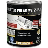 HORNBACH Wandfarbe Meister Polarweiss Plus weiß spritzfrei konservierungsmittelf