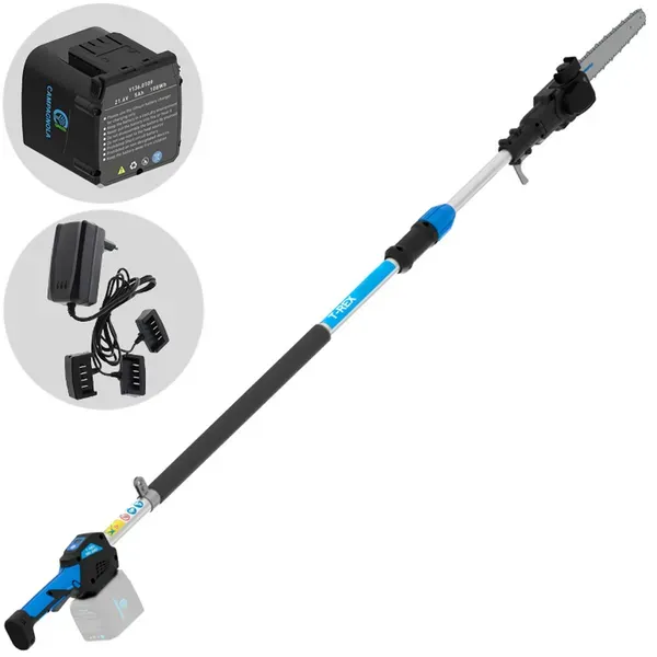 Campagnola T-REX 250-300 - Elektrische Handsäge mit Akku auf Teleskopstange - Akku 21,6V 5Ah