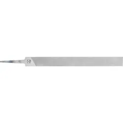 Mühlsägefeile gerade/runde Kante Flachstumpf 250mm Hieb 2 universell zum Schärfen