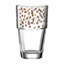 LEONARDO Latte-Macchiatoglas 410 ml Füllmenge
