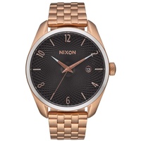 Nixon Damen Analog Quarz Uhr mit Edelstahl beschichtet Armband A4182361-00