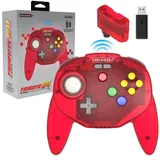retro-bit Tribute 64 Controller Rot Nintendo Switch