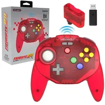 retro-bit Tribute 64 Controller Rot Nintendo Switch